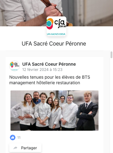 facebook ufa sacre coeur peronne