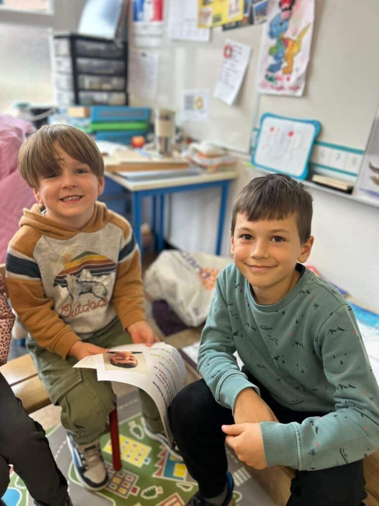 Parrains CM1/CM2 et filleuls MS/GS 29 561217522 1342225171247111 8602914124311504484 n 2